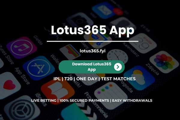 Lotus365 App