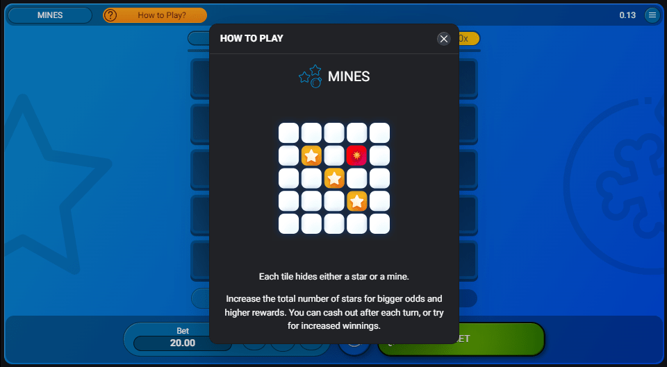 how to play mines on lotus365